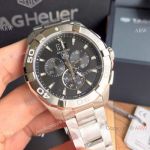 Swiss Quartz TAG Heuer Aquaracer 300m Watch Replica Black Dial